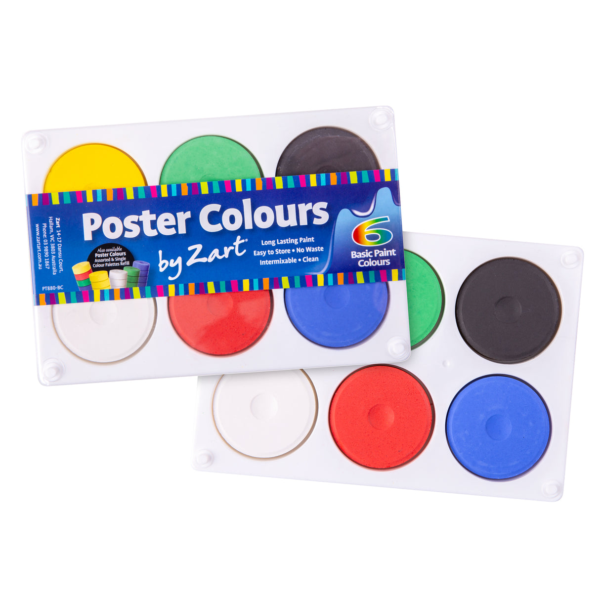 Poster Colours Paint Palettes by Zart - Zart