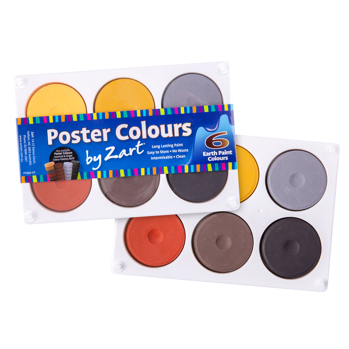 Poster Colours Paint Palettes by Zart - Zart