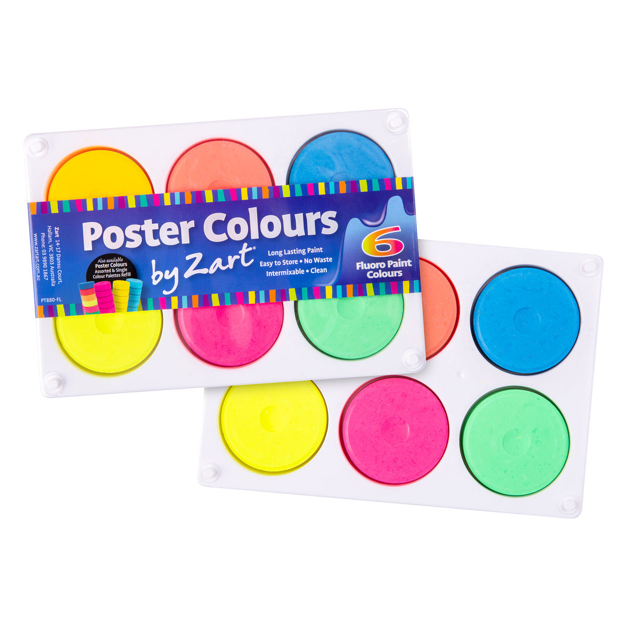 Poster Colours Paint Palettes by Zart - Zart