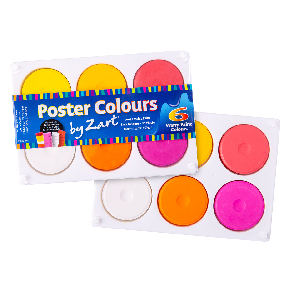 Poster Colours Paint Palettes by Zart - Zart