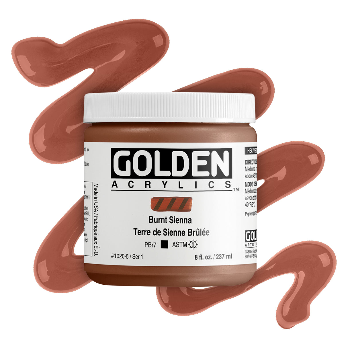 Golden Heavy Body Acrylic Paint Series 1 237mL Tubs