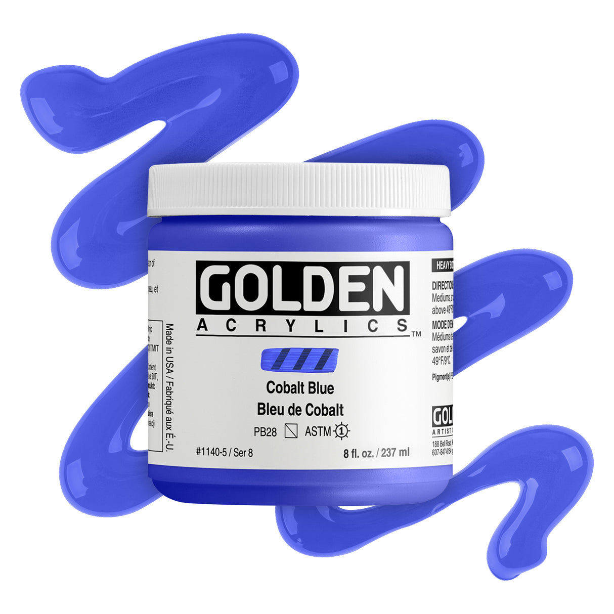Golden Heavy Body Acrylic Paint Series 2 & 3 237mL Tubs