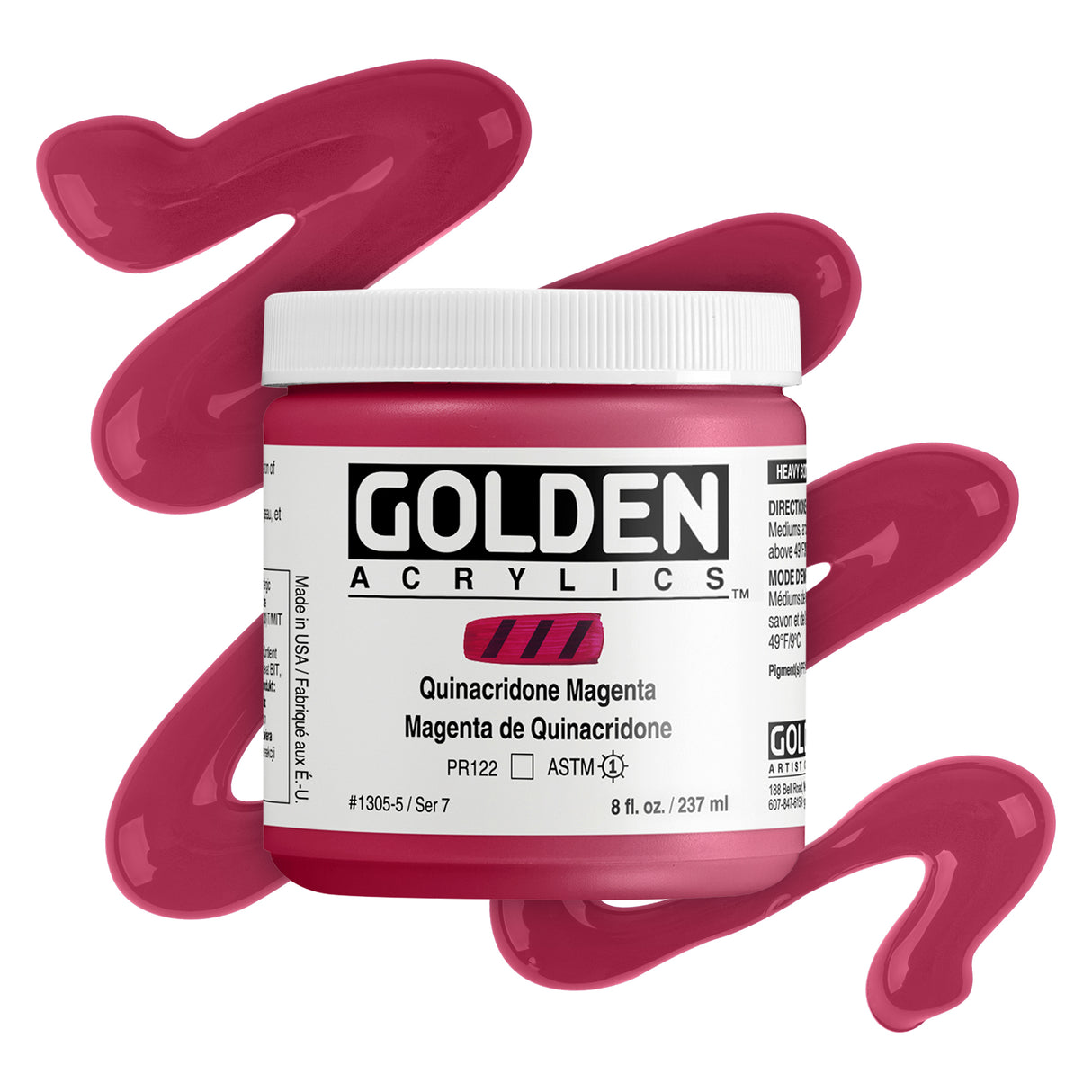 Golden Heavy Body Acrylic Paint Series 5 & 7 237mL Tubes