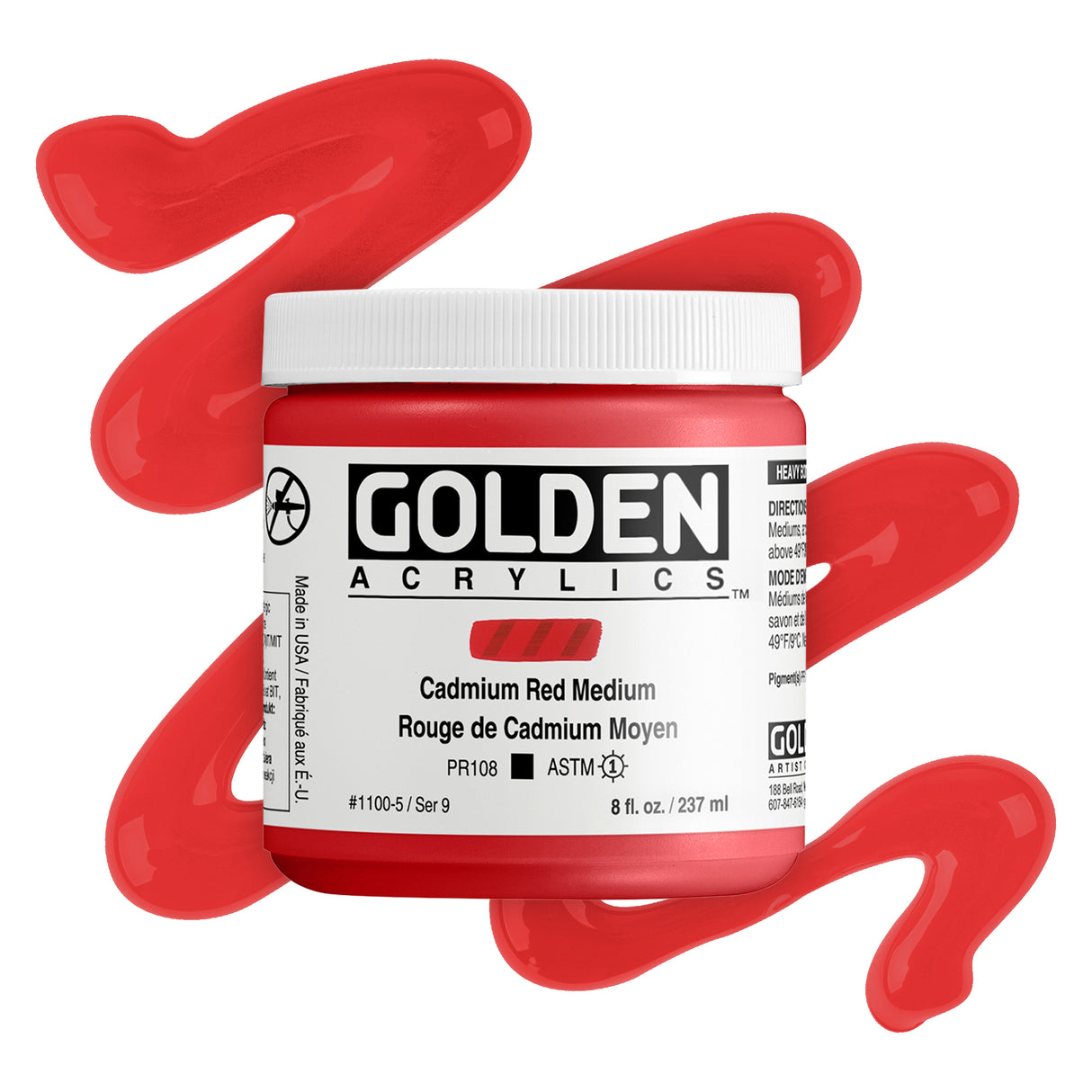 Golden Heavy Body Acrylic Paint Series 4 237mL Tubes