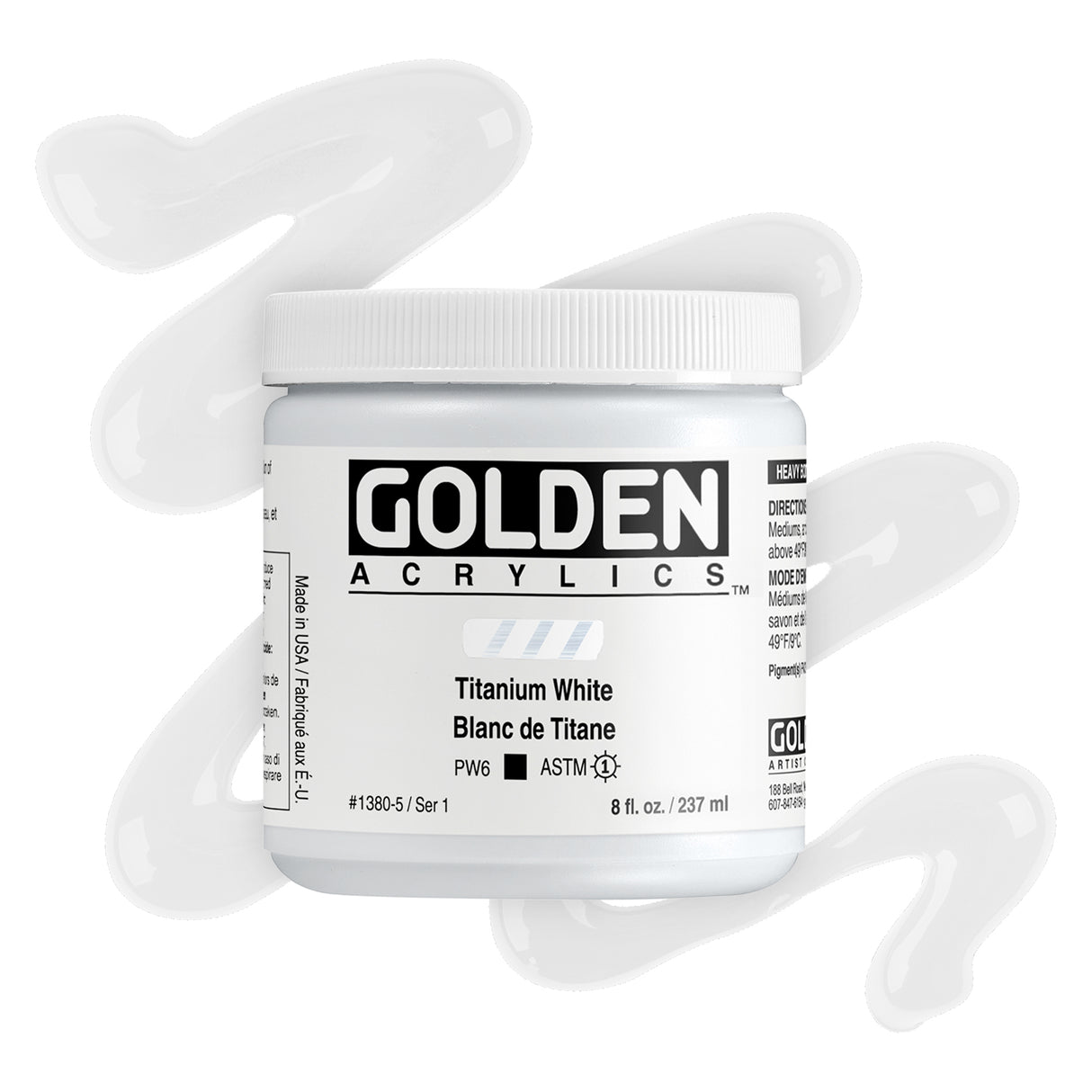 Golden Heavy Body Acrylic Paint Series 1 237mL Tubs