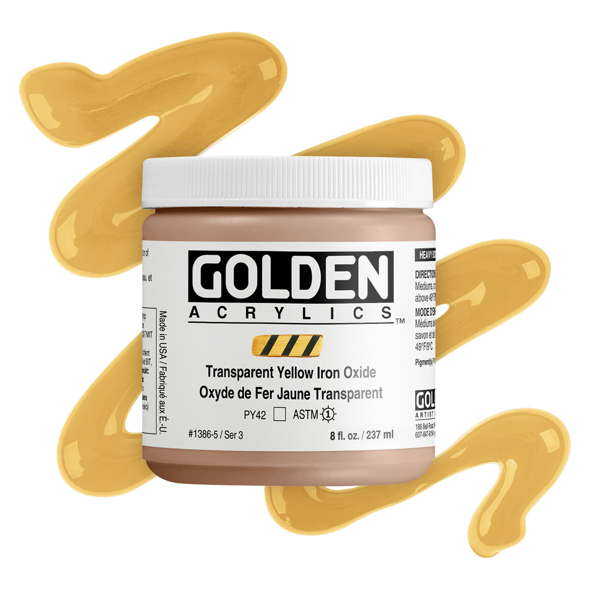 Golden Heavy Body Acrylic Paint Series 2 & 3 237mL Tubs