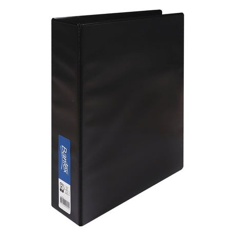 Bantex Cover Insert 2D Ring Binder A4 38mm spine Black - Zart