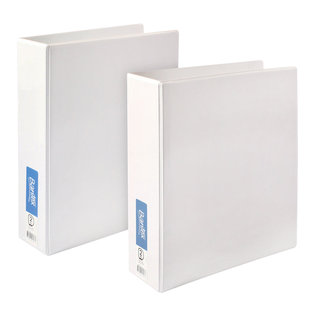 Bantex Cover Insert 2D Ring Binder A4 Spine White - Zart