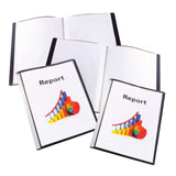Display Book with insert cover A4 Pockets Black - Zart