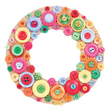 Zart Basics Plastic Buttons Coloured Classpack 600g