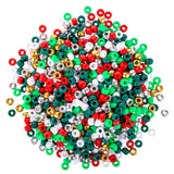 Pony Beads Christmas Colours 250g