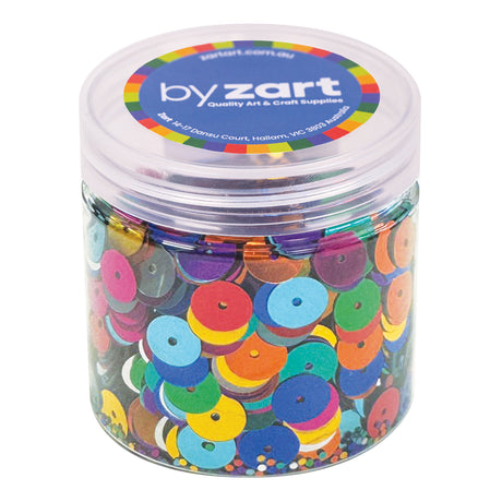 Zart Sequins Flat Coloured 10mm 50g
