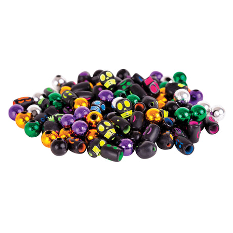 Skull & Face Beads 100g Jar - ZART