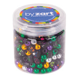 Skull & Face Beads 100g Jar - ZART