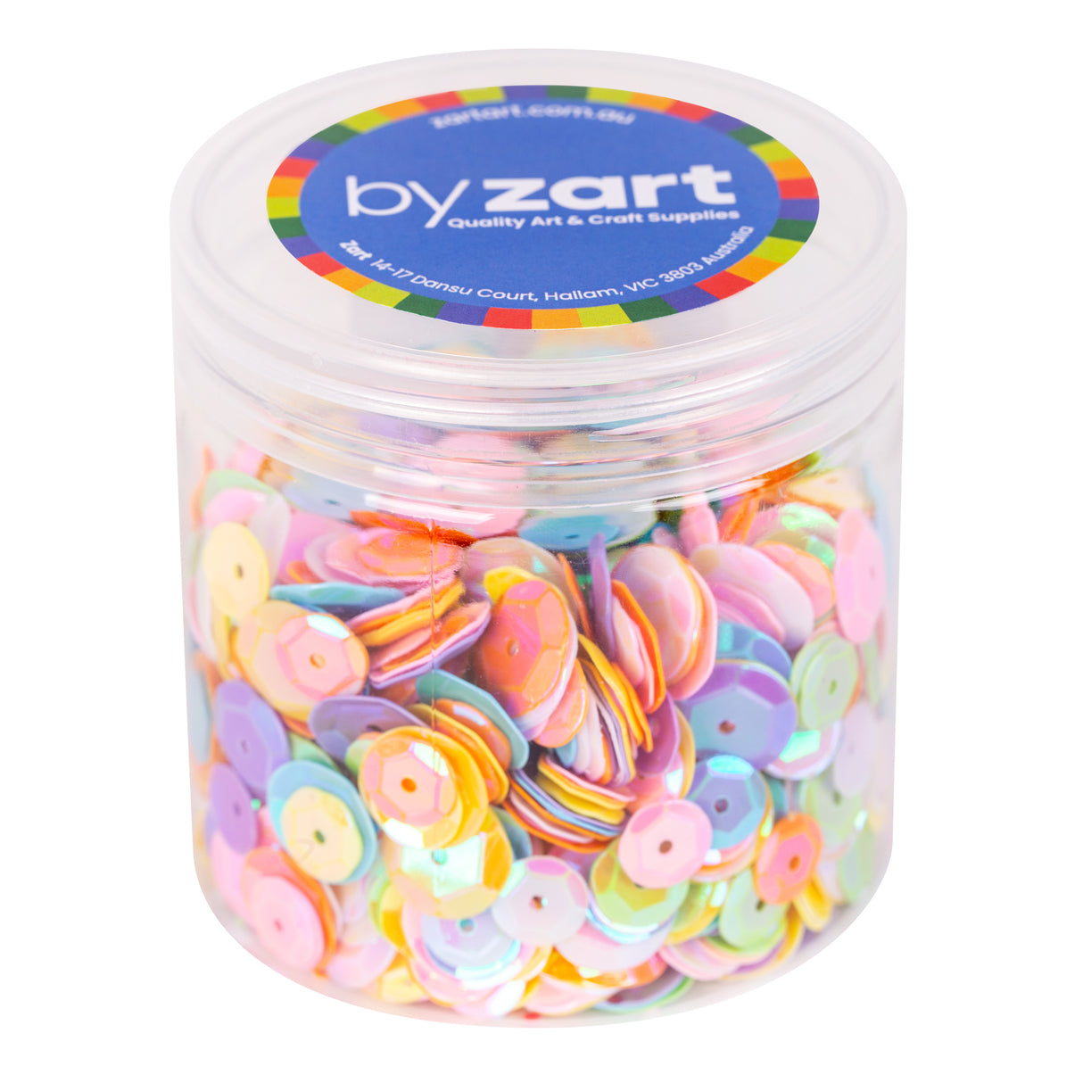 Embossed Sequins Pastel Iridescent 50g - Zart