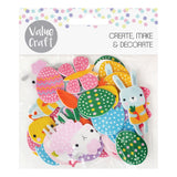 Easter Craft Adhesive Foam Shapes Pack of 38 - Zart