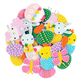 Easter Craft Adhesive Foam Shapes Pack of 38 - Zart