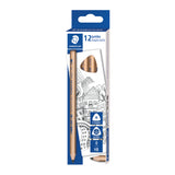 Staedtler Triangular Natural Pencils Jumbo Pack of 12 - Zart