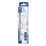 Staedtler Natural Pencils 2B Pack of 12 - Zart