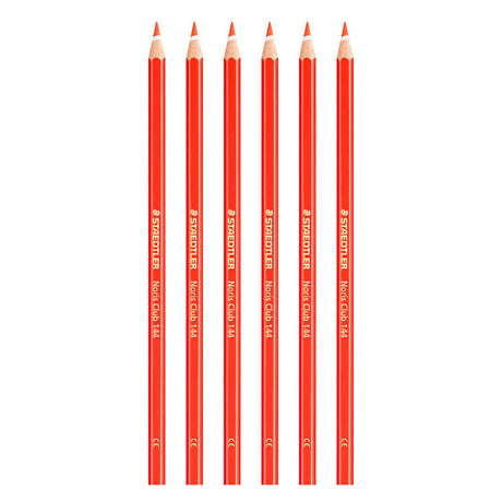 Staedtler Correction Pencils Red Pack of 6 - Zart