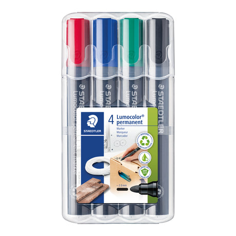 Staedtler Lumocolor Permanent Markers Assorted Colours - Zart