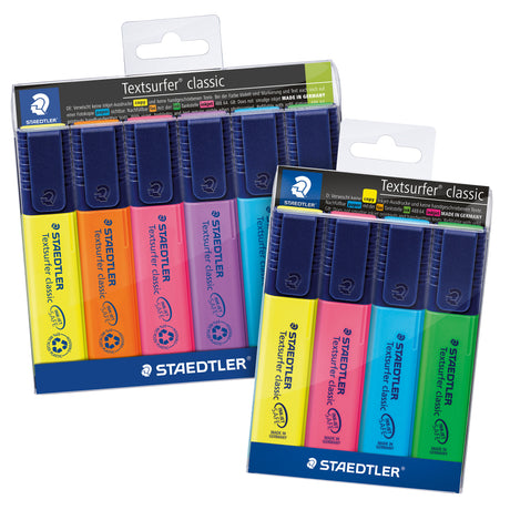 Staedtler Textsurfer Classic Highlighters Assorted Colours - Zart