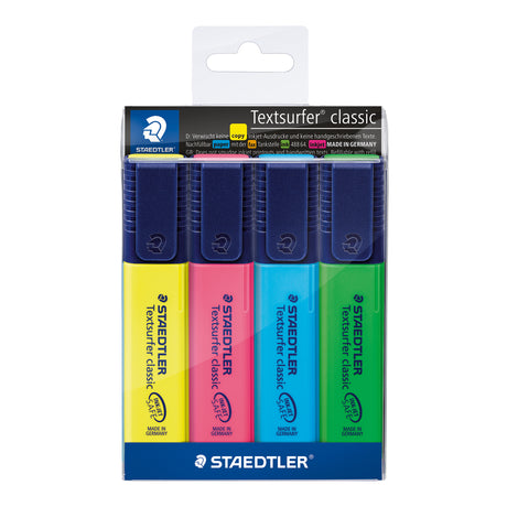 Staedtler Textsurfer Classic Highlighters Assorted Colours - Zart