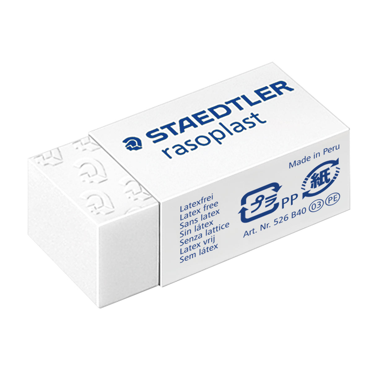 Staedtler Rasoplast Pencil Eraser Small Pack of 40 - Zart