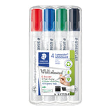 Staedtler Lumocolor Whiteboard Markers Chisel Tip Assorted Colours - Zart