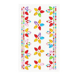 Self Adhesive Rhinestones Flower Petals Pack of 286 - Zart