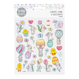 Easter Stickers Spring Bunnies 31 Pieces - Zart