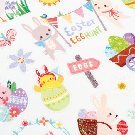 Easter Stickers Easter Egg Hunt 35 Pieces - Zart