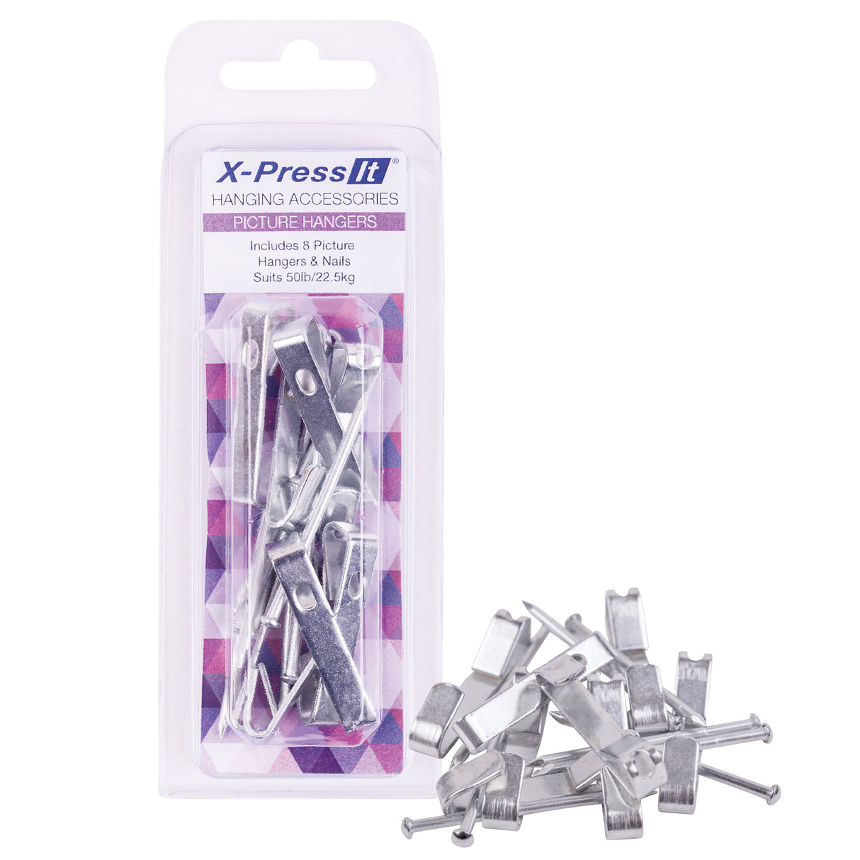 Picture Hanging Hooks Heavy Duty 8pk