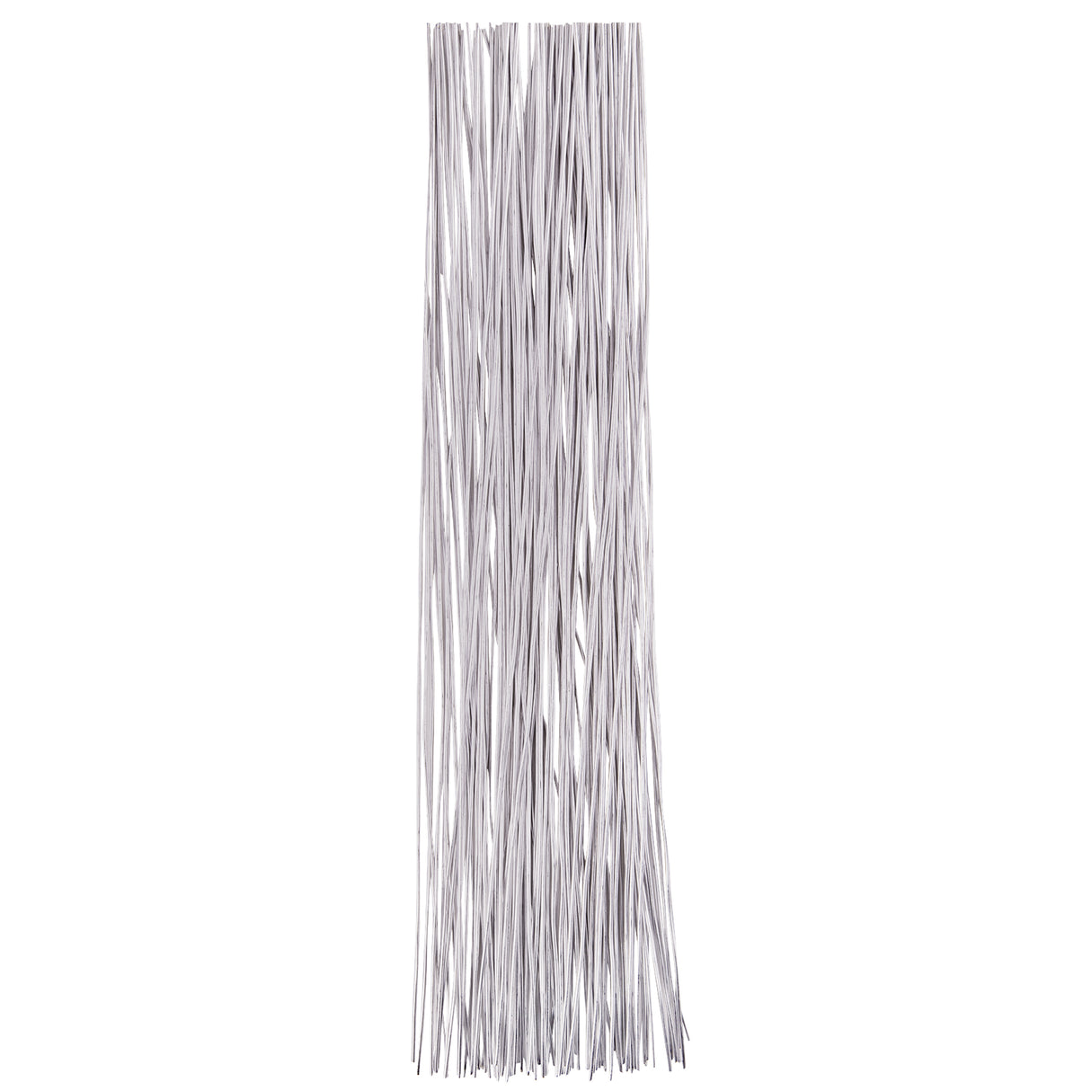 Bundle of straight 14 Gauge Armature Wire pieces aligned vertically against a white background. The evenly cut silver rods show uniform thickness and smooth finish, ideal for creating structured armatures and framework bases.