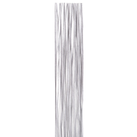 Bundle of straight 8 Gauge Armature Wire pieces aligned vertically on a white background. The thicker silver rods display substantial diameter and rigidity, suitable for heavy-duty armatures and structural sculpting applications.