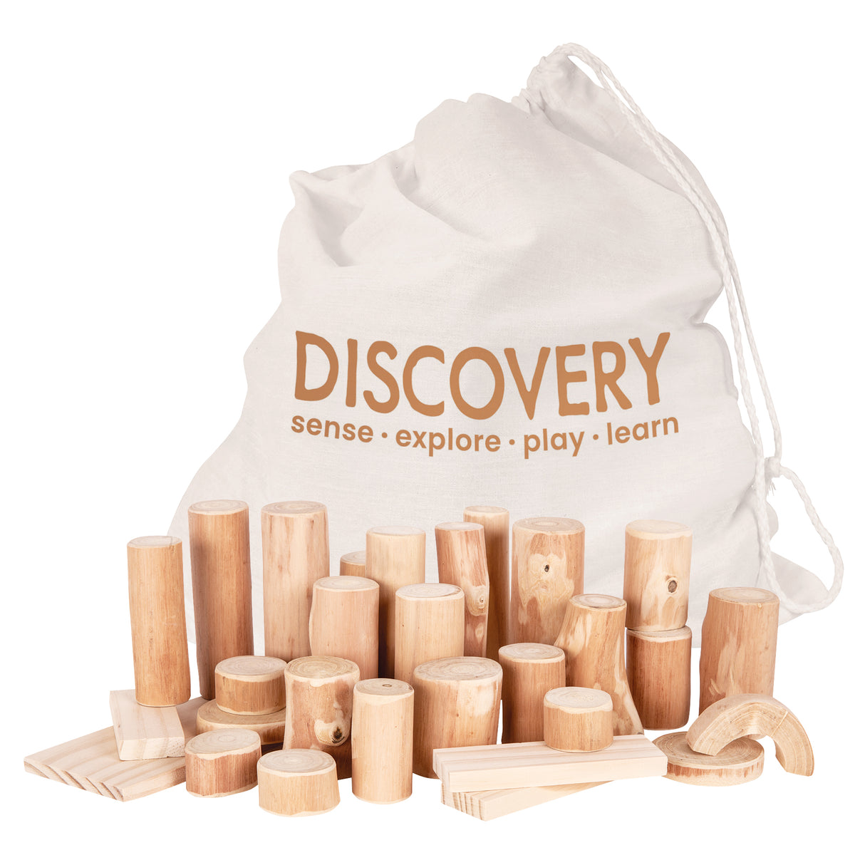 Zart Discovery Barkless Logs Large Pack of 30