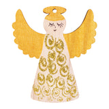 Wooden Xmas Shapes Large Assorted Pack of 30