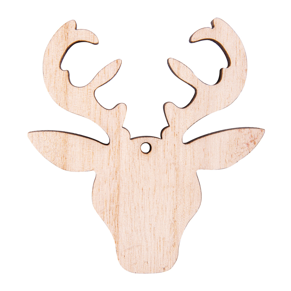 Wooden Xmas Shapes Large Assorted Pack of 30