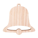 Wooden Xmas Shapes Large Assorted Pack of 30