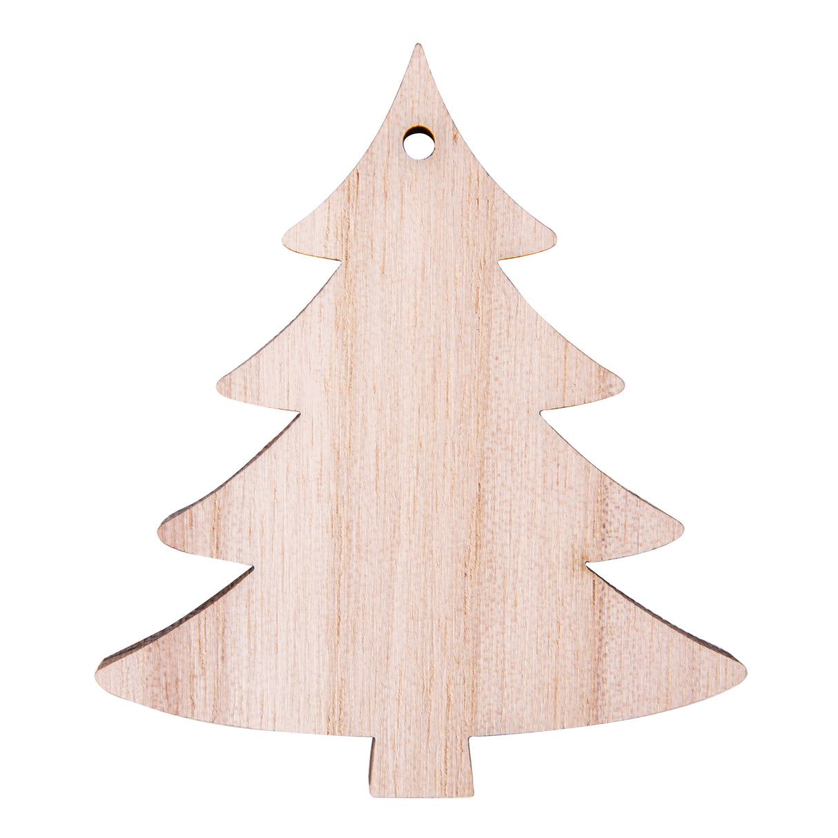 Wooden Xmas Shapes Large Assorted Pack of 30