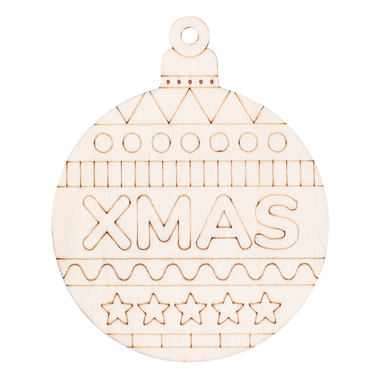 ColourMe Christmas Baubles Pack of 10