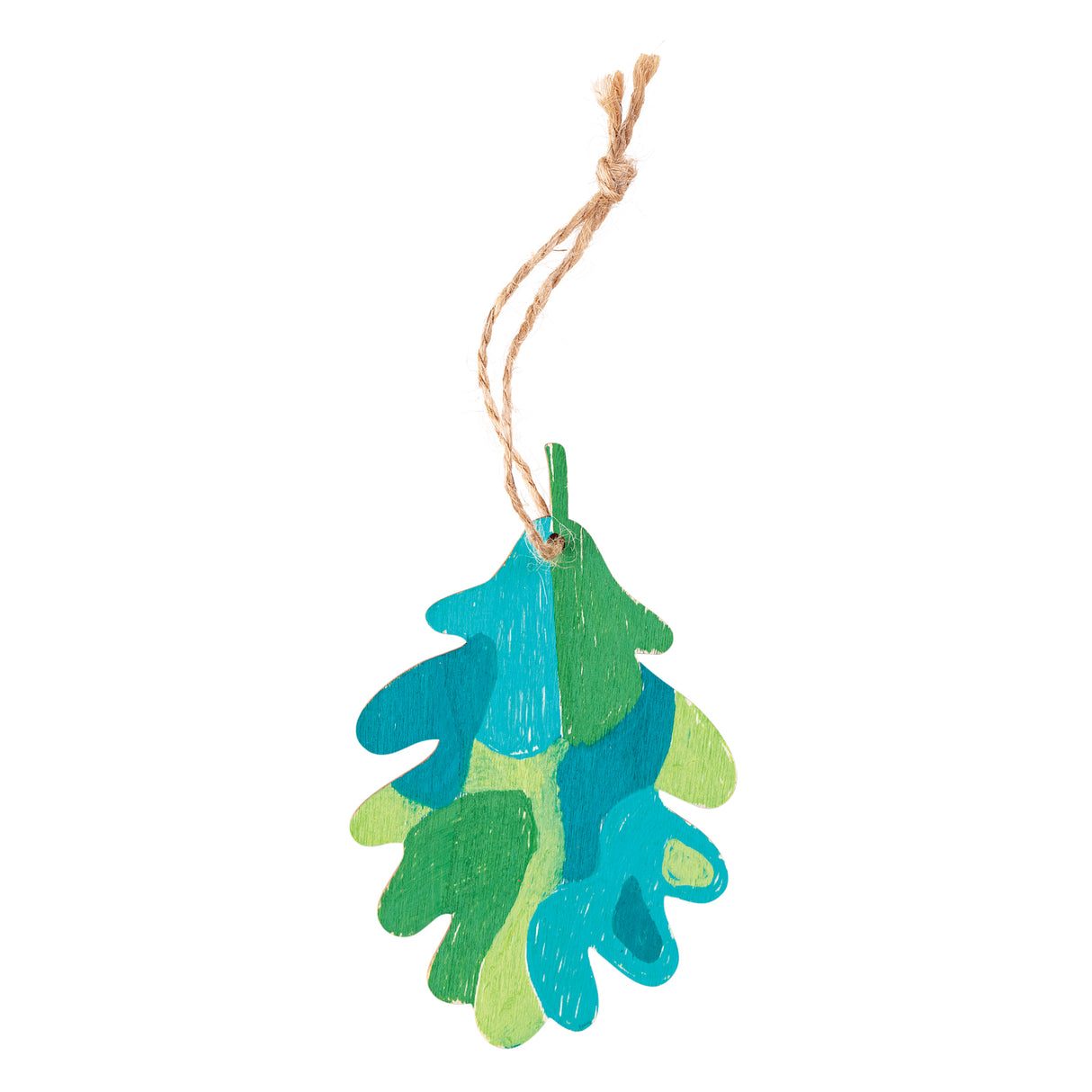Wooden Leaf Adornments Pack of 24 - Zart