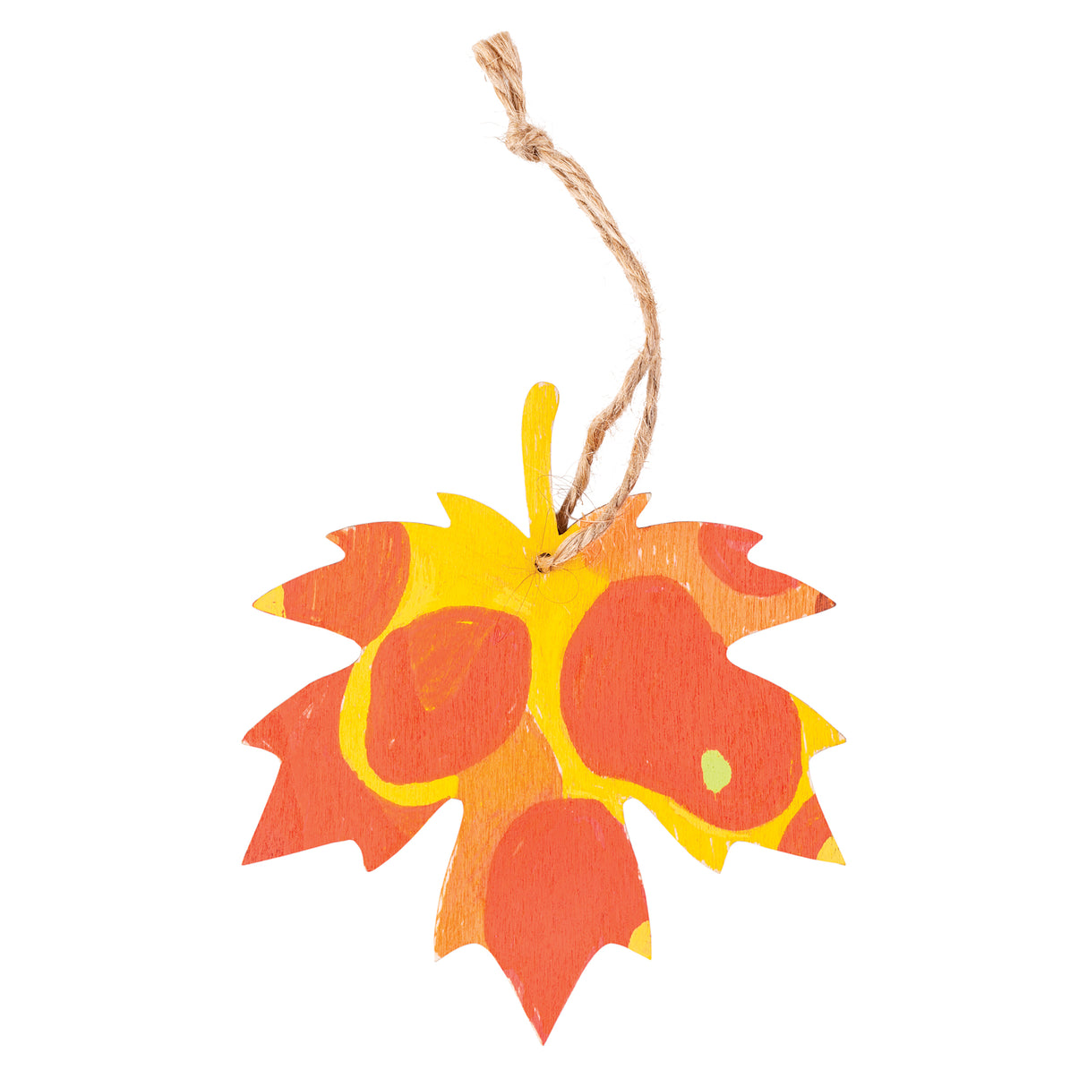 Wooden Leaf Adornments Pack of 24 - Zart