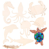 Wooden Australian Shapes Pack of 24 - Zart