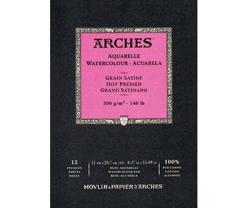 Arches Watercolour Paper Pad 300gsm Smooth