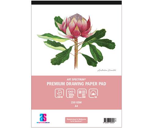 Art Spectrum Premium Drawing Paper Pad 210 gsm A4 Pack of 50