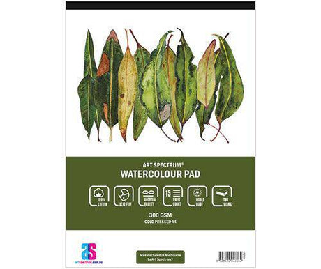 Art Spectrum 100% Cotton Watercolour Paper Pad Cold Press