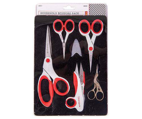 Sewing Scissors Set Pack of 5