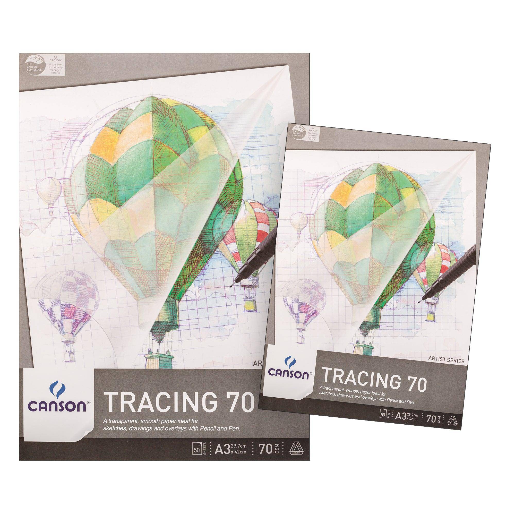 Mont Marte Tracing Paper Pad 60gsm 40 Sheet - View #2