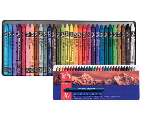 Caran D’Ache I Wax Pastels Pack of 30